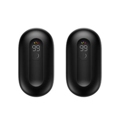 YLY Pebble Hand Warmer: 2024 Smart Digital Display, Three-Level Adjustable Temperature, Magnetic Suction