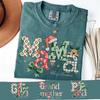 Comfort Colors®Custom Christmas Shirt,Mama Claus ,Merry Christmas ,Christmas Gigi Shirt,Christmas Mama Hoodie