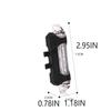 Bike Tail Light Multi Lighting Modes Rear Lamps Rechargeable Waterproof Cycling Warning Lights Household Shop Riding Accessories