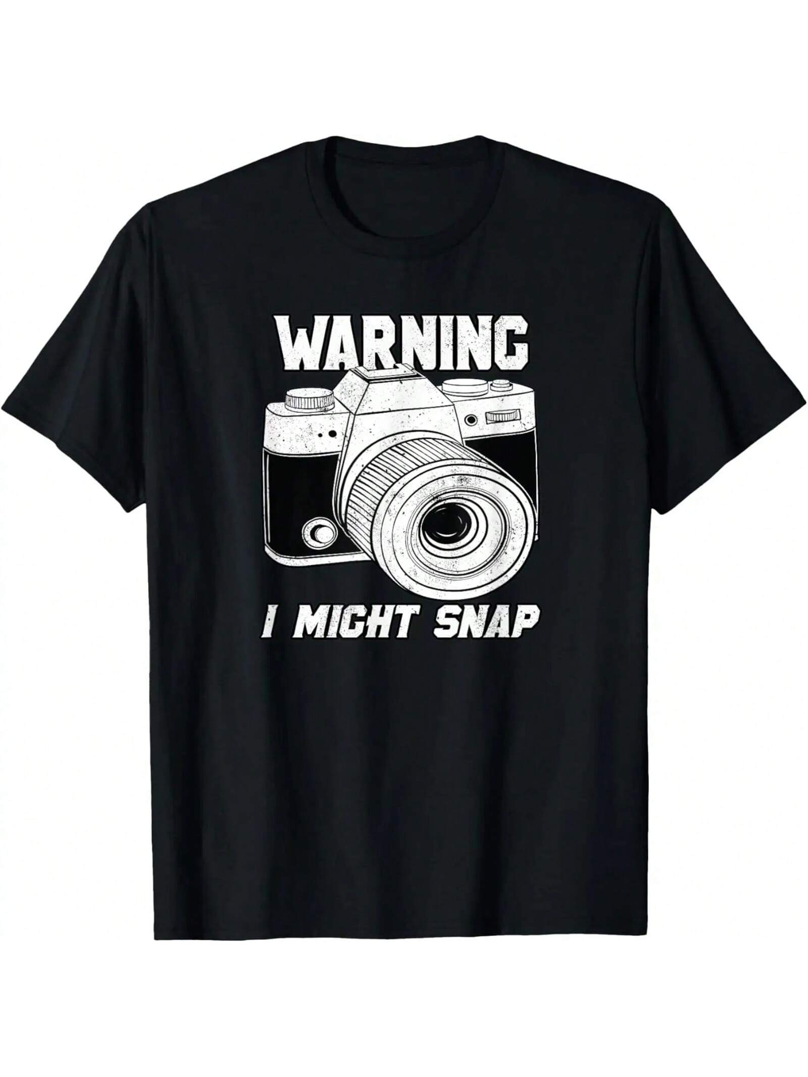I Can Freeze Time What s Your Superpower Photo Retro Camera T-Shirt S разноцветный