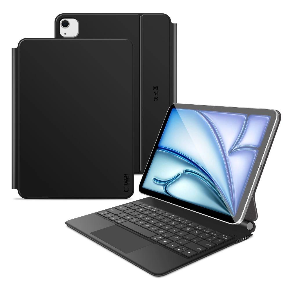 Etui Tech-Protect Smartcase Magnetic Z Klawiaturą Na Ipad Air 10.9” 2020 / 2022 / Ipad Air 11” 2024 / 2025 - Czarne