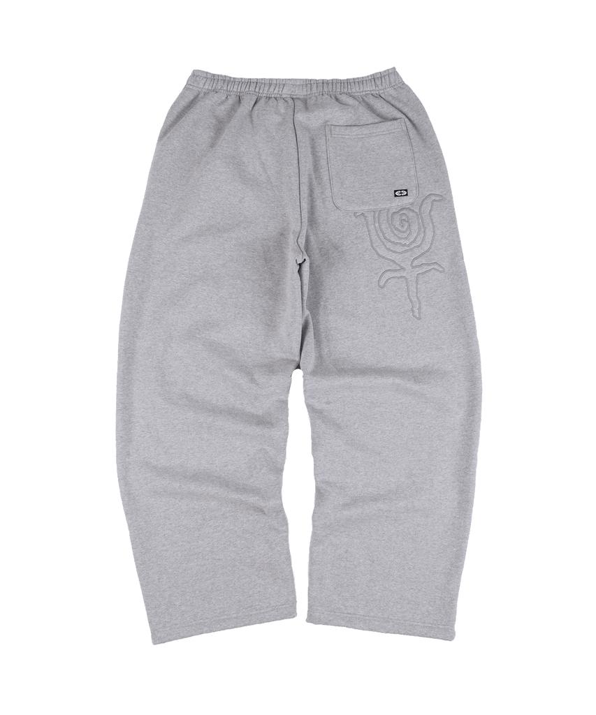 Ialtial Emanate Logo Jogger Pants Melange Gray