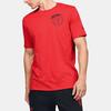 Under Armour Project Rock Iron Paradise Loose Fit Crew Neck Short Sleeve T-Shirt Men T-Shirts Red 1351586-608