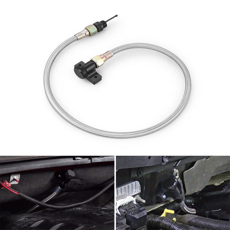 Transmissions Locking Braided Automatic Transmission Dipstick For Ford F-150 Trucks 2010-2017 with The 6R80, 10R80, 4R70E,4R75E