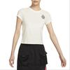 Nike Sportswear Women's Strawberry Short Sleeve T-Shirt 'Sail White' HQ1196-133