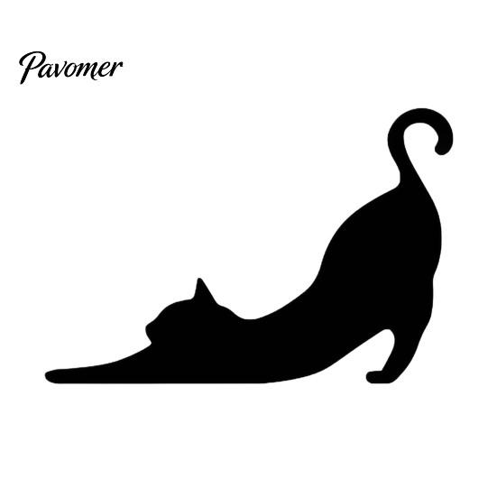 Lustiger Dekorativer Türwinkel Holzschwarz Katze Topper, Minimalistisches Silhouette Rahmen Schild, Stabiler Schnallen Topper Dekor für Wohnzimmer Schlafzimmer & Liebhaber Niedlich