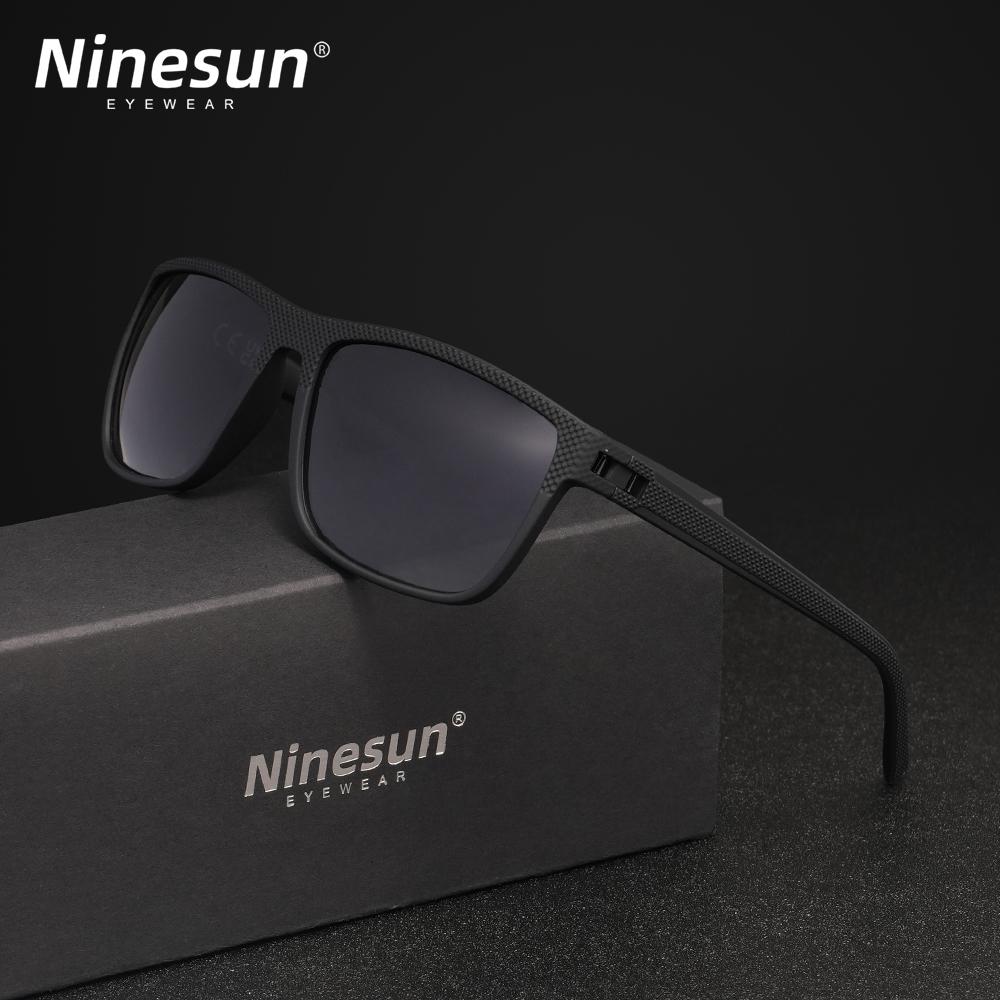 NINESUN New Fashion Men/Women Sunglasses Classic Mirror Lens Polarized UV400 Glasses Large Frame High Quality Driving Eyewear