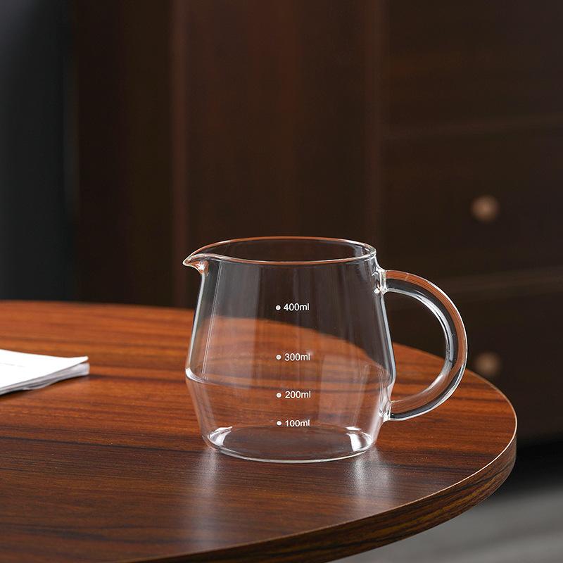 Птичий нижний горшок, стеклянный кофейник, горшок для совместного использования, стеклянный кофейный фильтр, встроенная стеклянная чашка-фильтр