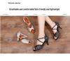 Women's Soft Sole Ballroom & Latin Dance Shoes - Medium High Heel for Adults & Kids