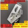 4pcs Aluminum Profile Right Corner Extrusion  Fitting Triangle Connection Block Black 2020 3030 4040