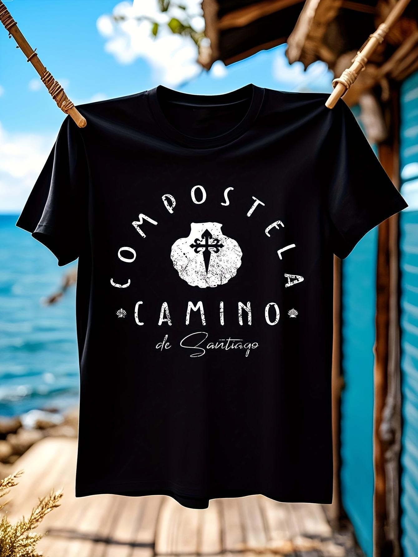 Camino de Santiago Compostela Spain Tshirt XL