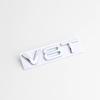 For Audi RS3 3D Metal Car Fender Side Emblem V6T V8T Logo For Audi S4 A4 B7 V6T Sticker A6 Golf 4 C7 SQ7 Q8 R8 S8 RS8 V8T Badge Accessories