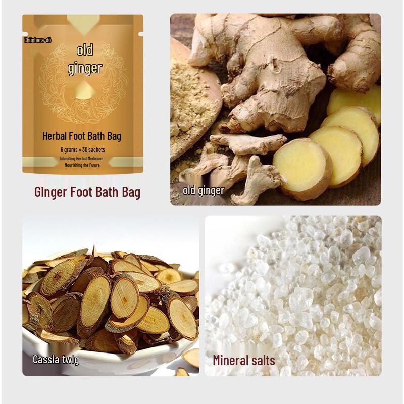 Old Ginger Foot Bath Bags