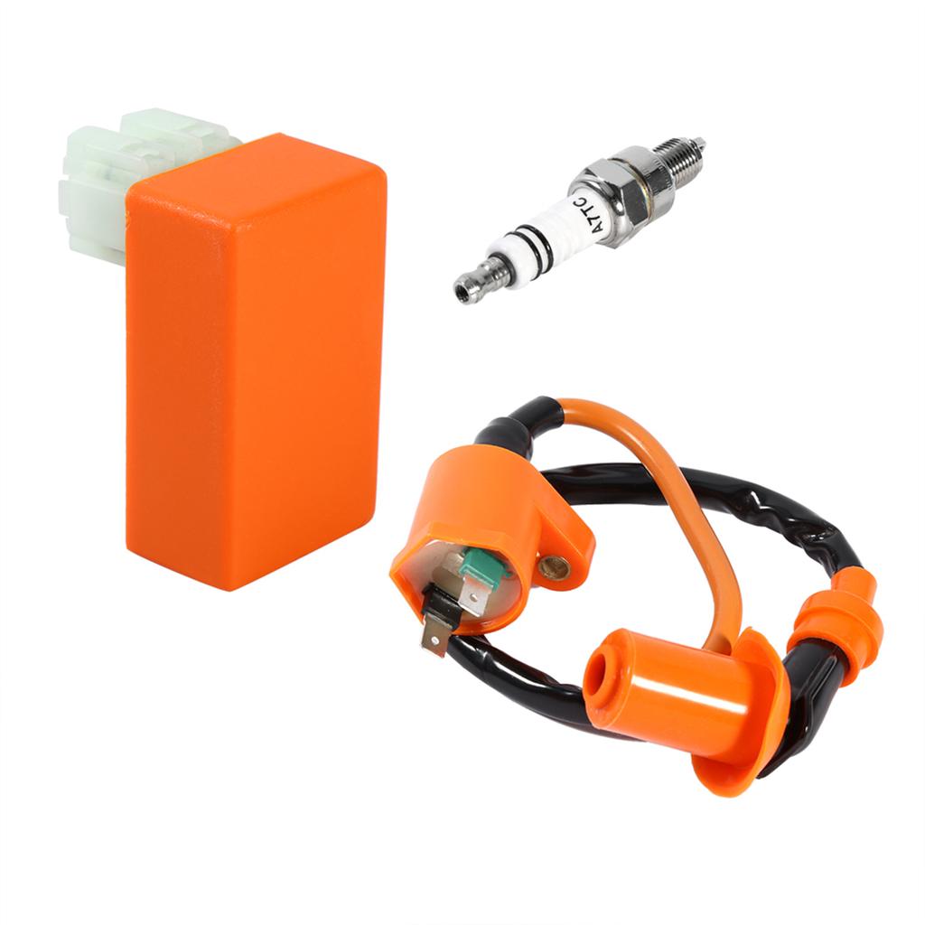 Racing Performance   Ignition Coil   for Gy6    ATV Scooter,AC Fired System, Improve Combustion Efficiency, for Gy6 Engine