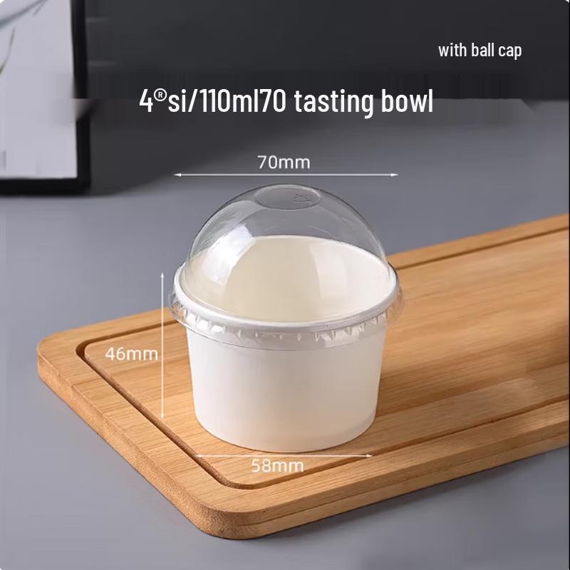Xingduo Disposable Tasting Bowls with Dome Lids