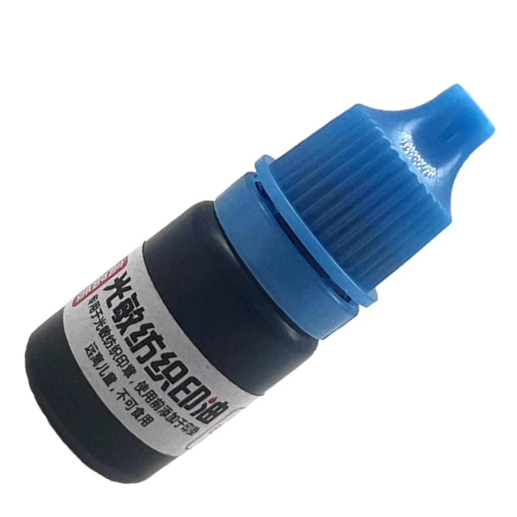 5ml Ink Textile Clothes Waterproof Ink Special Ink for Student Children Name Stamp Printing On Clothing Wash Not Fade