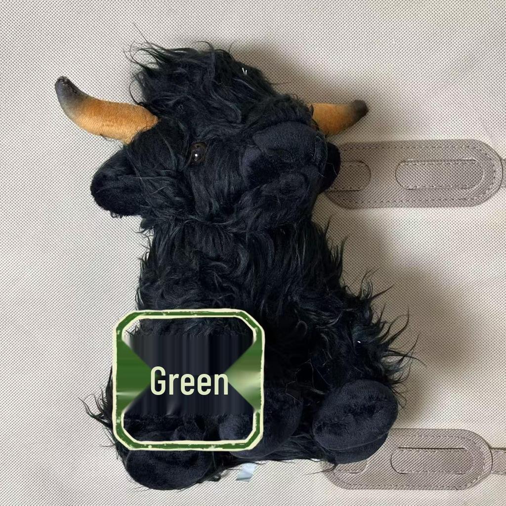 Highland Cow Long Plush Doll - Cute and Soothing Sleep Companion, In Stock