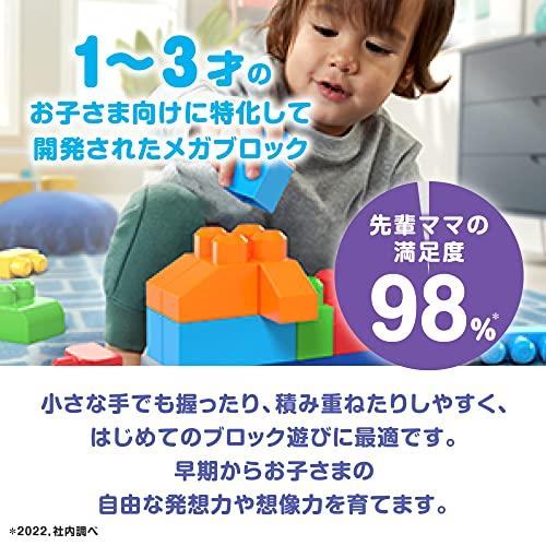 Mattel Mega Bloks Mega Bloks for Ages 1 and Up, 150-Piece Block Pack (Ages 1 and Up), HHM96