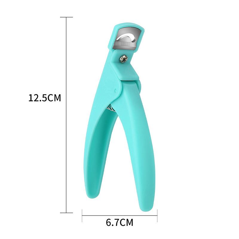 Fake Nail Tips Cutter Professional Nail Clippers Straight Edge Acrylic Nail Clipper Manicure False Guillotine Cut