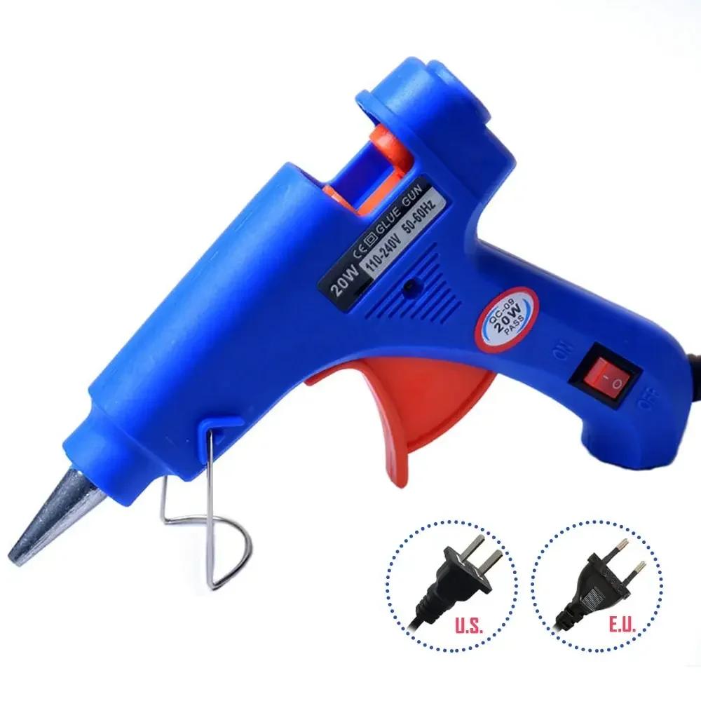Super Strong Glue Sticks All Industry Mini Silicone Gun for Crafts With 7mm*100m Glue Stick Electric Hot and Warm Repair 20W