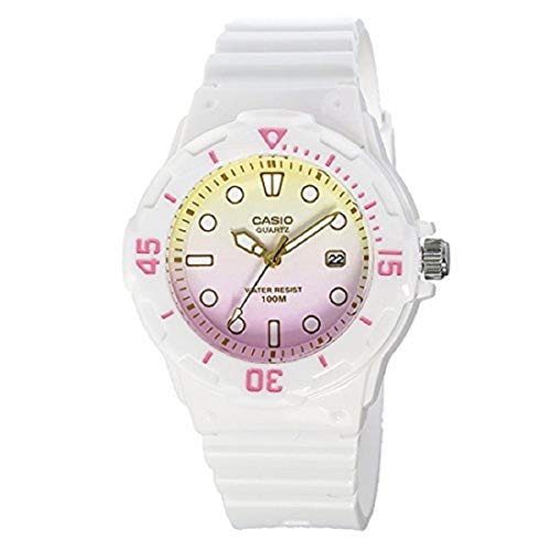 

CASIO Casio Chipukashi Watch Digital White Pink Yellow LRW-200H-4E2 [Parallel Imported Product]