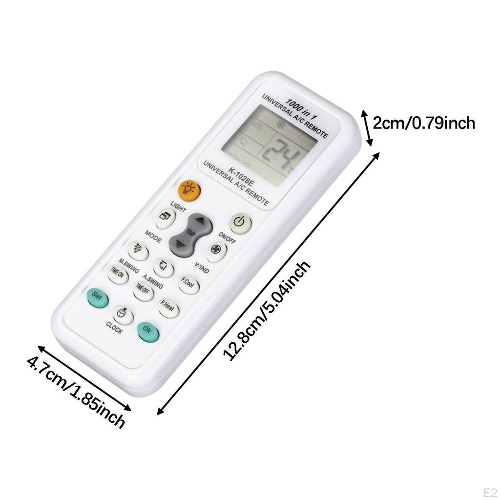 Universal Air Conditioner Remote Control 1000 in 1 for Office Living Room