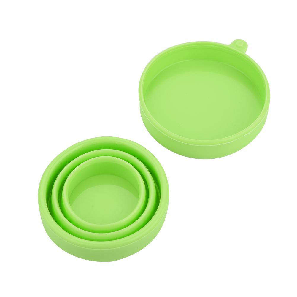 Silicone Telescopic Drinking Collapsible Folding Cup Travel Camping Outdoor