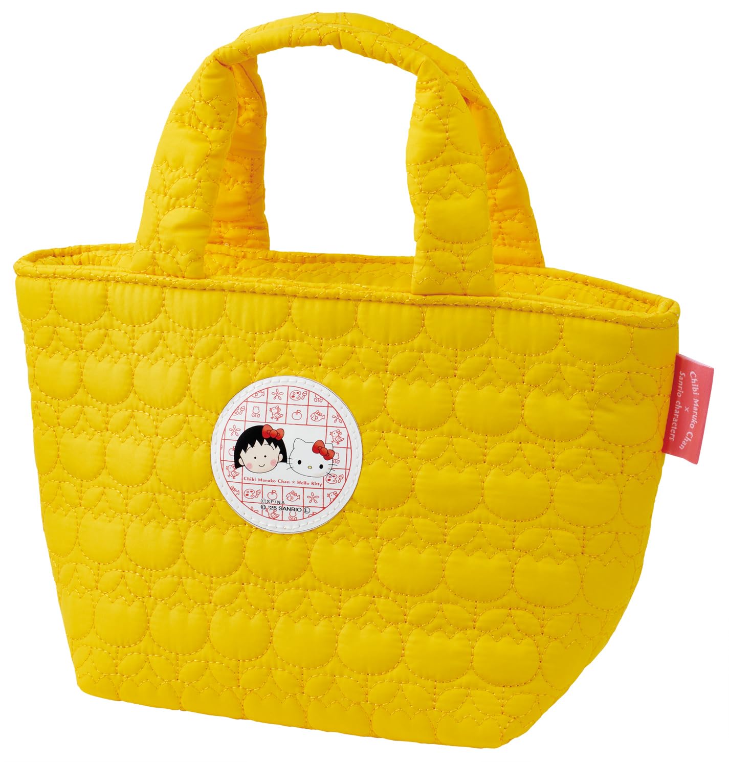 Skater Quilted Lunch Sanrio Chibi x Sanrio Bag, Insulated, Maruko-chan Characters, KKLB2-A