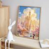 Disney Diamond Painting Art Kit Mickey Mouse Castle Cherry Blossom Mosaic Handmade Diy Gift Home Decor