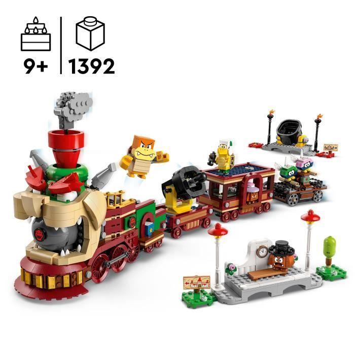 Lego® super mario 71437 train bowser express - jouet avec des personnages nintendo®
