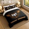 3Pcs Bedding Set Custom Name Text, 1 Sheet 2 Pillowcases Home Bed DecorGermany National Football Team