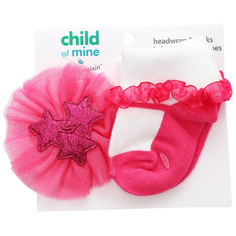 Baumwolle Kleinkind Neugeborene Socken Stirnband Sets Baby Mädchen Spitze Blumen Stirnband Babyparty Geschenke