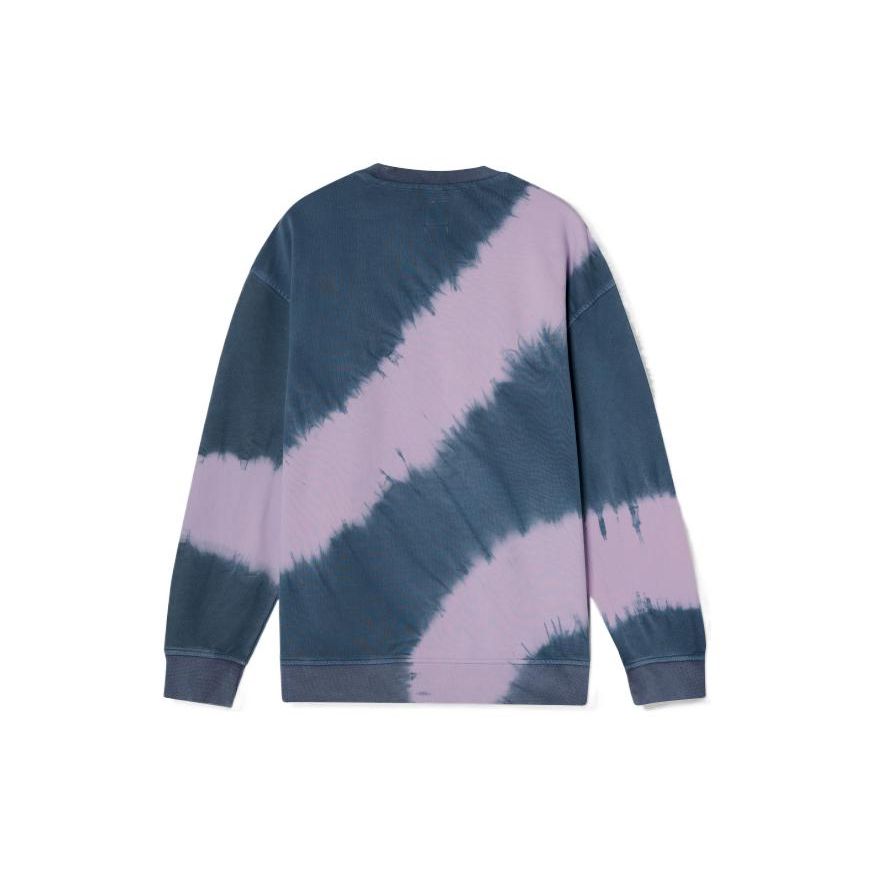 Levis FW22 Color Block Pattern Printed Crew Neck Long Sleeve Sweatshirt Men Sweatshirt Multicolor A1572-0004