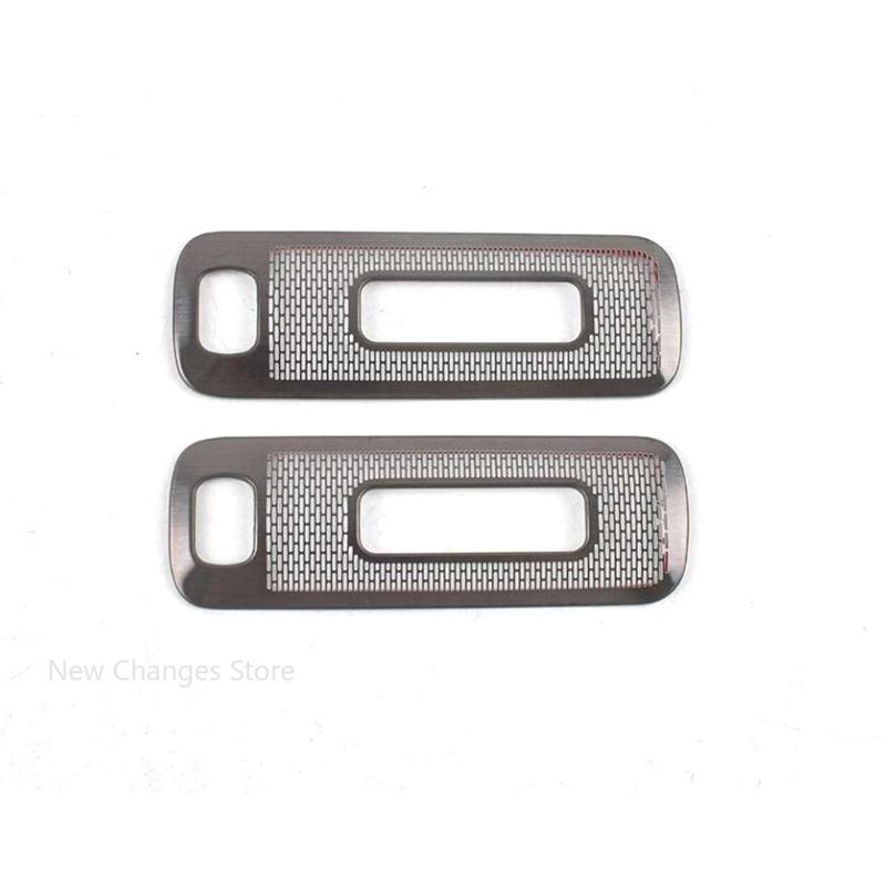 For Zeekr 9X 2025 2026 Car Second Row B-pillar Air Outlet speakers Dust Proof Horn Cover Panel Interior Accessories