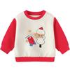 Balabala Baby Unisex Cartoon Baumwolle Langarm-T-Shirt