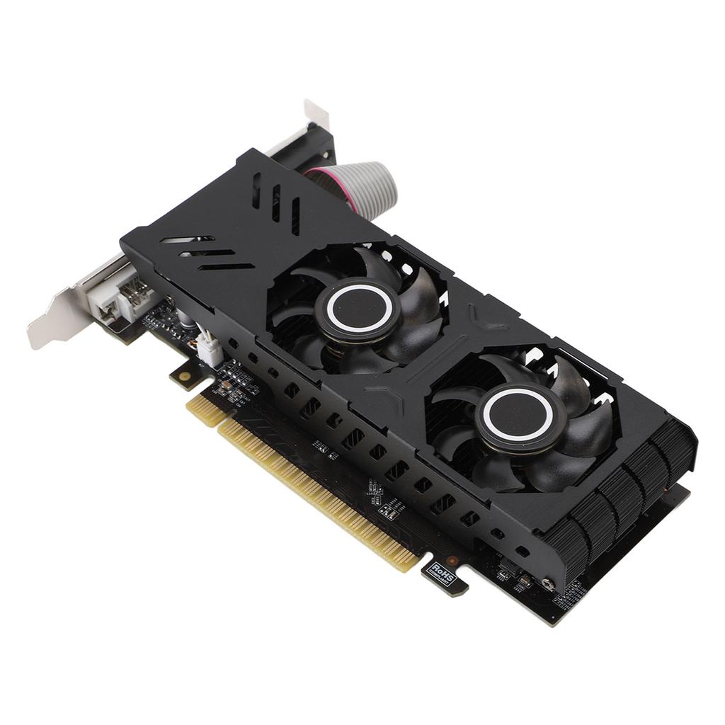GT750 4GB GDDR5 128 Bit Graphics Card with HD Display Interface VGA DVI Port PCI Express X16 3.0 for Desktop Computer