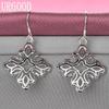 925 Sterling Silver Fashion Earrings Wedding Jewelry