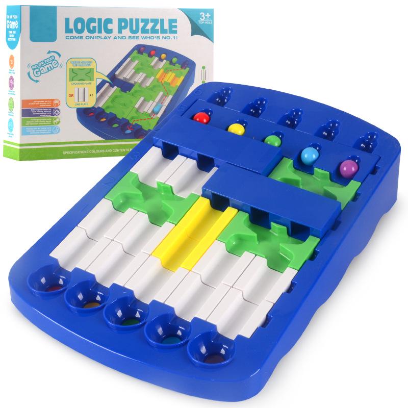 Cross-border Kids  Logic Maze Puzzle Game – Educational DIY Challenge Toy