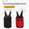 Outdoor Pet Front Carrier Bag: Portable, Four-Leg Design, Ideal for Cats and Dogs