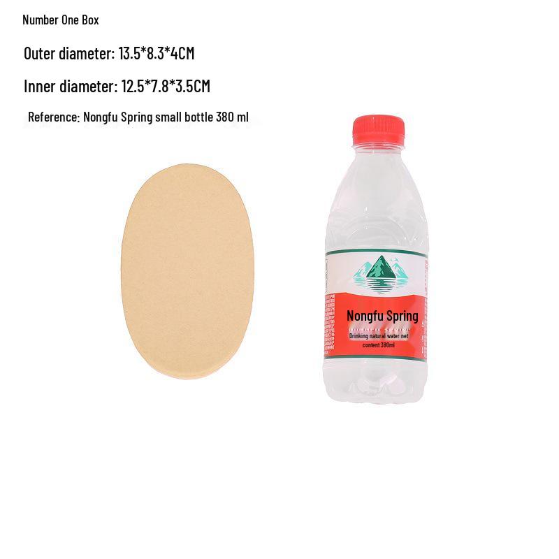 

Овальная подарочная коробка и мыльница из крафт-бумаги для инфлюенсеров