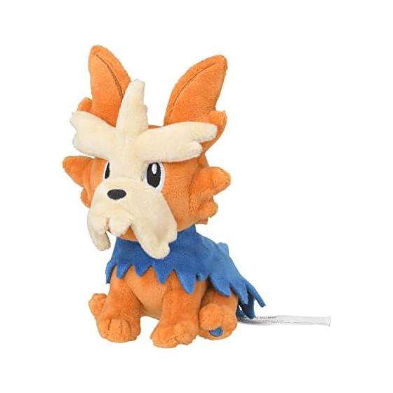 Pokemon Center Original Pokemon fit Plush Toy: Herdier, 15.5x9.5x15cm