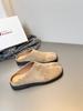 Fashion Bailamos Women Split Toe Slippers Tabi Ninja Slip On Flats Round Toe Shallow Lazy Boat Slingback Mules Shoes British Loafers