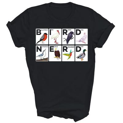 Maglietta Unisex Regalo Osservatore di Uccelli Nerd Osservazione di Uccelli