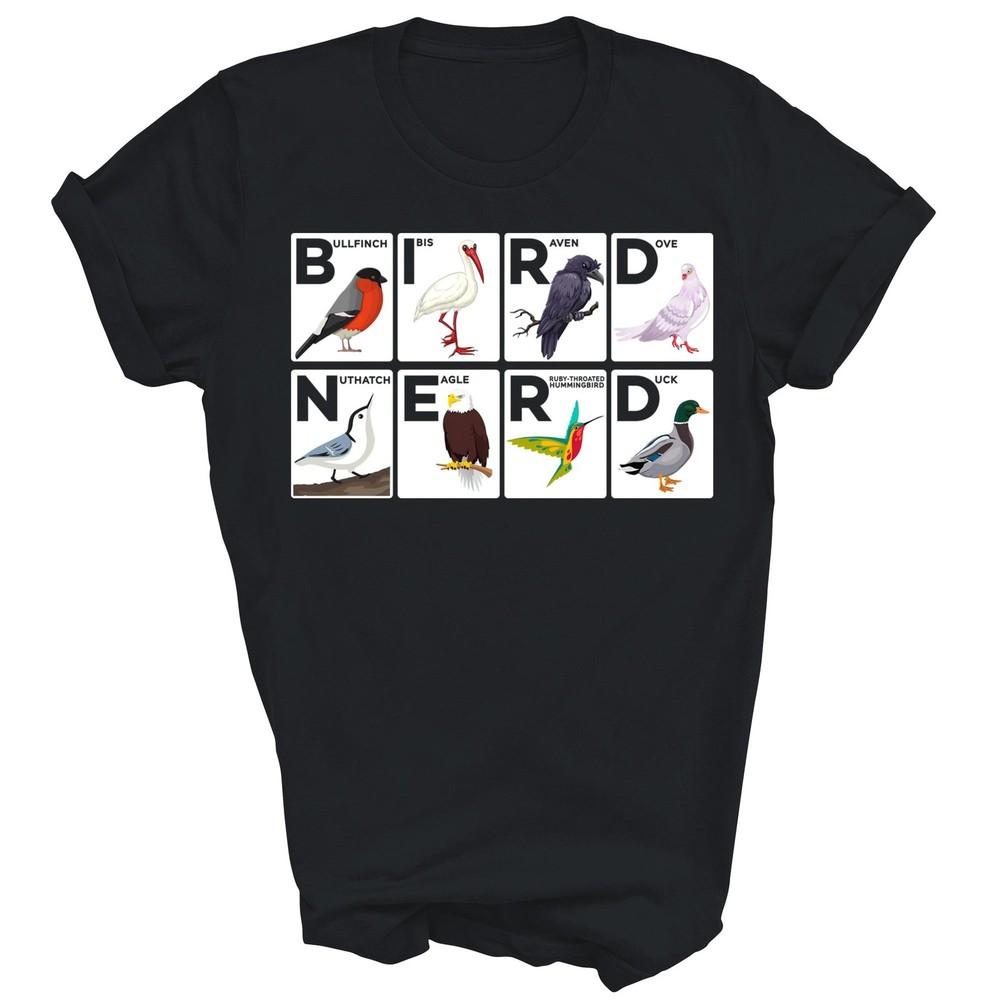 

Bird Nerd Watching Birdwatching Watcher Unisex Shirt Gift M