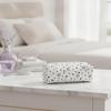 Gifts Cartoon Bunny Pencil Case Star Moon Pattern Zipper Closure Pencil Pouch White Large Capacity Pen Pouch Office Supplies