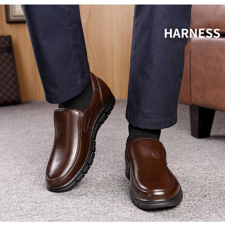 Handgefertigte Schuhe Echtleder Freizeitschuhe für Herren Flache Plateau Wanderschuhe Outdoor Schuhe Halbschuhe Atmungsaktive Sneakers