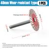 40mm Stone Carving Blade Engraving Diamond Saw Blades Dry Cutting Disc Grinding Wheel 6mm Shank for Stone Ceramic Porcelain Tile