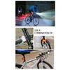 USB Rechargeable Bike Light Set Front & Rear Bicycle Light Waterproof Safety Warning Light with 4