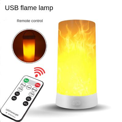 LED plamenné lampy pro pokoj Simulovaný plamen noční osvětlení Lávové lampy Vnitřní bar Ktv Svatební dekorace na vánoční novoroční dárek