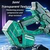 Electric Water Gun With Shiny Light And Muzzle Automatic Water Blaster For Summer Pool Outdoor Fighting Toys For Adults Young Boys